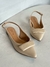 Slingback Jade Off White