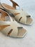 Sandália Clara Off White - comprar online