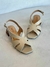 Sandália Clara Off White - Zattoshoes