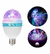 Lámpara Led RGB Giratoria Audio-rítmica Foco Led Luz Bola Dj - comprar online