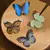 Marcapáginas de mariposa