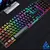 Teclado Gamer semi-mecânico, PC Original, RGB LED retroiluminado, PC - EasilyShop