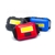 LANTERNA DE CABECA LED CAPACETE BIKE CAMPING TRILHA SINALIZADOR CORRIDA FAROL - comprar online