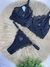 CONJUNTO PEROLA PRETO na internet