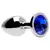Plug Anal Metal Com Pedra G