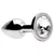 Plug Anal Metal Com Pedra P - paraíso lingerie