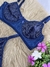CONJUNTO CHANEL MARINHO COM BRILHO - paraíso lingerie