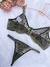 Conjunto Louise Verde Militar - paraíso lingerie