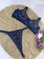 CONJUNTO CHANEL MARINHO COM BRILHO - comprar online