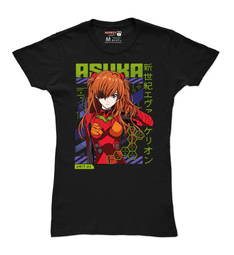 Playera Asuka Langley - Monkey Club