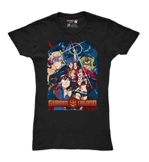 Playera Gurren Lagann - Monkey Club