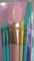Set de brochas pasteles x7 - comprar online