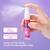 Spray ambiente portátil, spray de limpeza bucal, sabor hortelã uva limão, art na internet