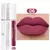 Imagem do Batom líquido fosco à prova d&#39;água sexy esmalte duradouro batom hidratant