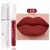 Batom líquido fosco à prova d&#39;água sexy esmalte duradouro batom hidratant
