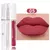 Batom líquido fosco à prova d&#39;água sexy esmalte duradouro batom hidratant - bloom arella