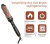 Cerâmica Ionic Curling Iron Escova, display LCD, alisador de cabelo, aqueciment - loja online