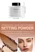 Pó de luxo de banana para mulheres, base facial, pó solto, controle de óleo, - bloom arella