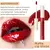Matte Velvet Lip Gloss Batom, Nu Brilhante, Sexy Red Lip Tint, 24 Cores, Imperme - loja online