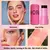 Bastão de brilho labial Jelly Blush, stick blush e lábios