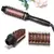 Cerâmica Ionic Curling Iron Escova, display LCD, alisador de cabelo, aqueciment na internet