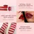 Batom líquido fosco à prova d&#39;água sexy esmalte duradouro batom hidratant - bloom arella