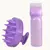 Pente De Cabelo De Silicone Com Raiz, Garrafa Aplicadora, Aplicador De Óleo