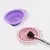Escova de maquiagem de silicone limpadores descartáveis pó puff tigela de limp - bloom arella