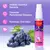 Spray ambiente portátil, spray de limpeza bucal, sabor hortelã uva limão, art