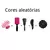 Kit Escova Massageadora+ Escova Raquete+ Escova Polvo+ Escova Magica+ Touca Cetim