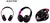 Headphones esportivo dobrável sem fio com Bluetooth na internet