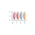 Plumas plásticas de colores x 10 unidades - comprar online