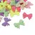 Cuentas de Plástico infantil pastel Lazo Pequeño x 10 unidades