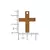Cruz de Madera 25 x 19 MM x unidad - comprar online