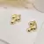 Brinco Gotas duplo - Ouro 18k - comprar online