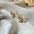 Brinco Uma Borboleta - Banho Ouro 18K