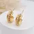 Argola com Fileira de Zircônia -Ouro 18k - comprar online
