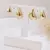 Brinco Duplo de Gota - Ouro 18k - comprar online