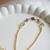 Pulseira Colorida com Pedras Entrelaçada - AMARE SEMIJOIAS | Compre Semijoias e Acessórios de Qualidade Exclusivos