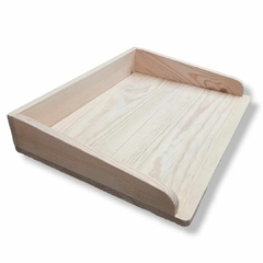 Tabla Para Amasar Premium 60 x 46 Cm. Pino Cepillado