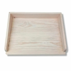 Tabla Para Amasar Premium 60 x 46 Cm. Pino Cepillado - Artesanias Don Vito