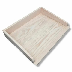 Tabla Para Amasar Premium XL 75 x 46 Cm. Pino Cepillado