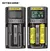 Cargador Nitecore Um20 Doble 14500 18650 Cr123 Visor Digital - Rubromania