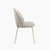 Imagen de Silla Cuma - Pana Corderoy Gris Perla - Base Clara