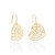 Brinco Rommanel Banhado a Ouro 18k Coração Tam. Único 523429 - comprar online