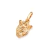 Pingente Mufasa 3D Banhado a Ouro 18K - Rommanel Cód. 542907