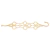 Pulseira Rommanel Banhada a Ouro 18K Dez Mandamentos - Cód. 550885 - comprar online