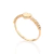 Anel Skinny Coração Banhado a Ouro 18K com Zircônias - Rommanel Cód. 513501 - comprar online