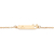 Pulseira mickey baby personalizável Rommanel Disney banhada a ouro 18k Cód. 552163 - comprar online