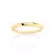 Aliança Twist Banhada a Ouro 18K com Zircônia - Rommanel Cód. 513562